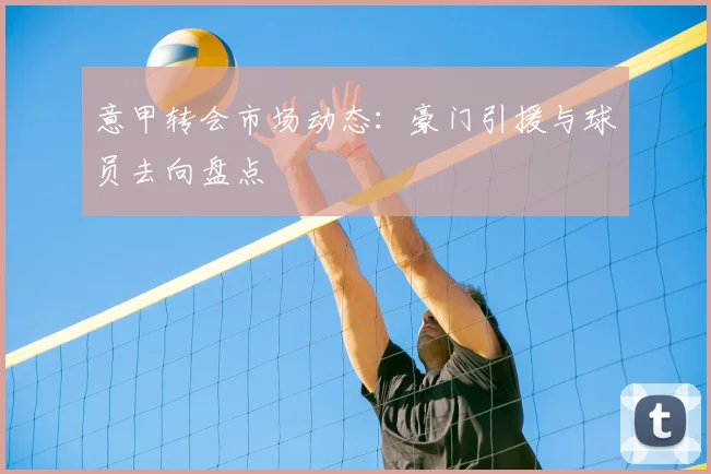 意甲转会市场动态：豪门引援与球员去向盘点